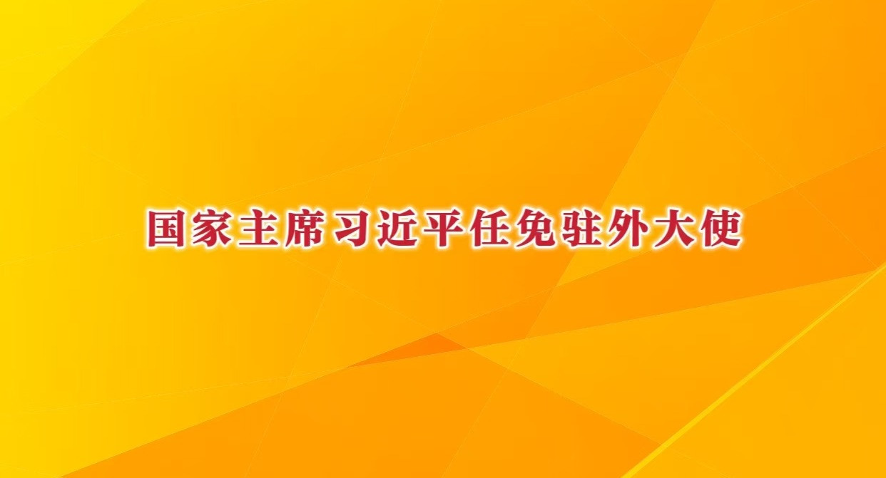 国家主席习近平任免驻外大使