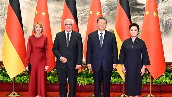习近平同德国总统施泰因迈尔会谈